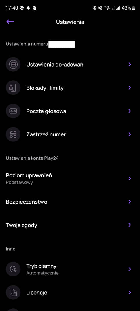 jak zastrzec numer Play24
