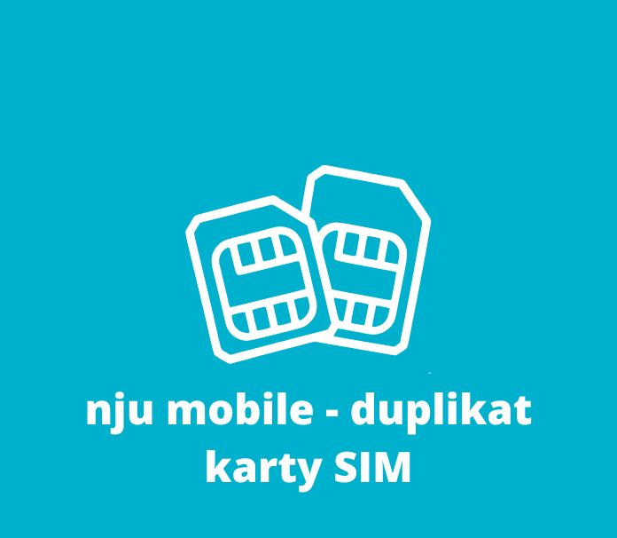 wymiana karty SIM nju mobile