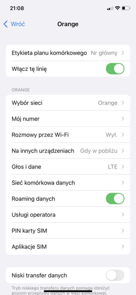 Jak ustawić Internet w Play w systemie iOS - krok 3